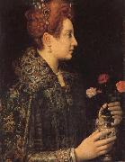 A Young Lady in Profile Sofonisba Anguissola